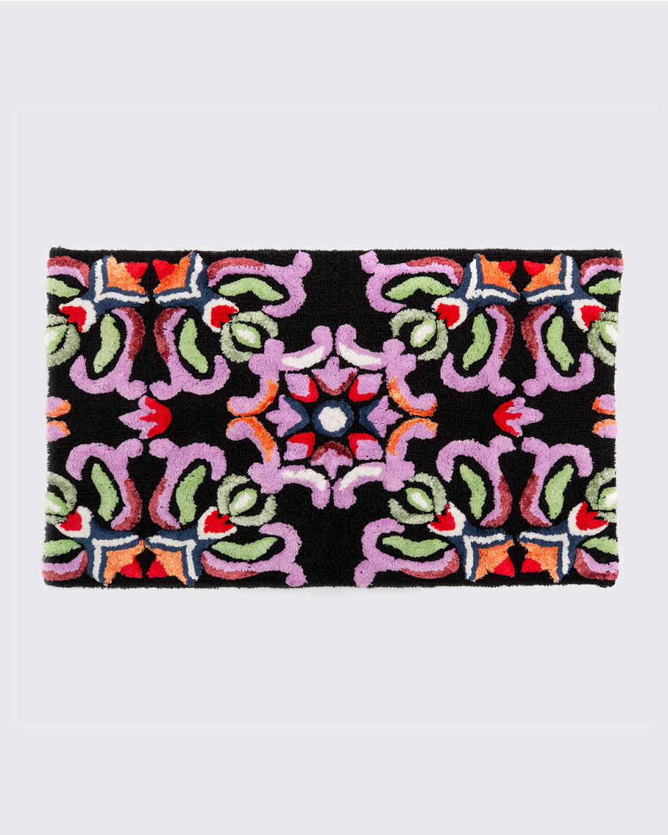 Jaipur Standard Bath Rug - Black